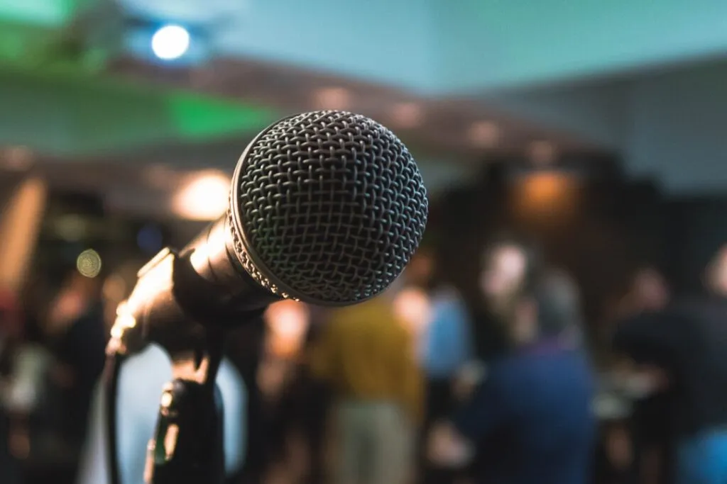 Photo public speaking