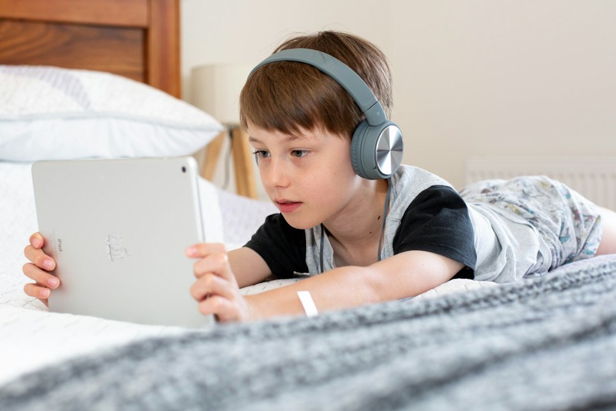 Photo limiting screen time