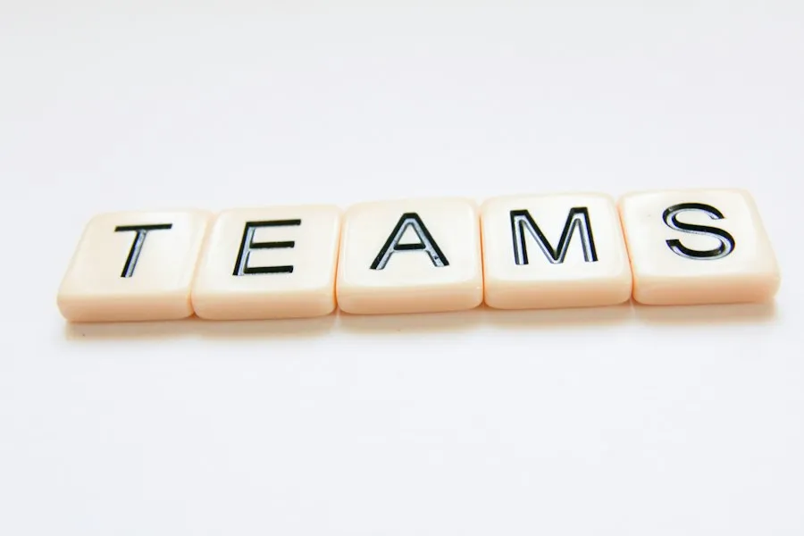 Photo teamwork skills infographic