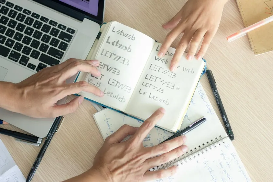 Photo learning foreign language research tips